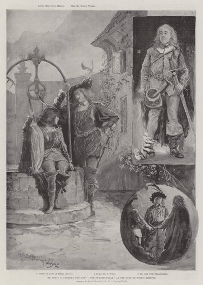 La nouvelle pièce de M. Louis N Parker, The Swashbuckler, au Duke of York